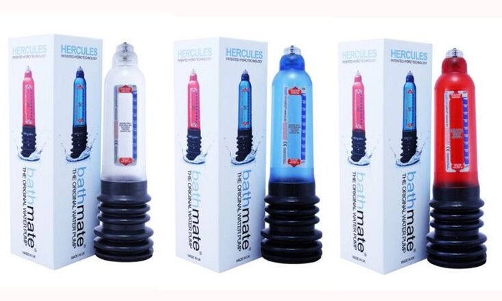 hydropumpy pro zvětšení penisu